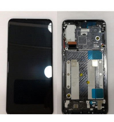 Pantalla LCD para Xiaomi Mi Mix 3 mas tactil negro mas marco completo deslizable negro