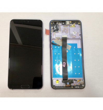 Pantalla lcd para Huawei P20 mas tactil negro mas marco auroral