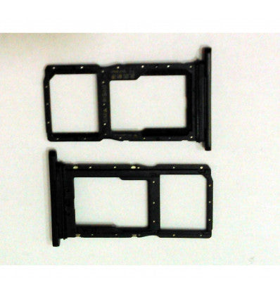 Soporte SIM o bandeja negra para Huawei Honor 9X HLK-AL00 HLK-TL00