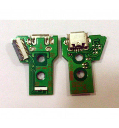 Flex puerto carga JDS-040 12 pin de mando dualshock para Playstation 4 PS4