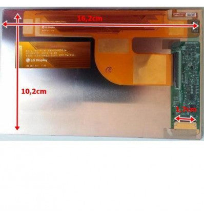 Pantalla Lcd Repuesto Tablet China 7 Modelo 2"