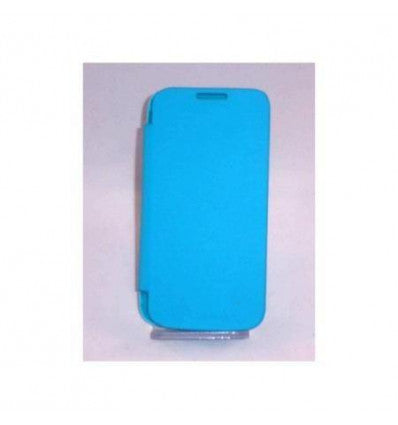 Samsung Galaxy SIV Mini I9190 i9195 Flip cover azul celeste