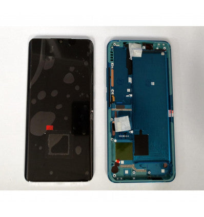 Pantalla LCD para Xiaomi Mi Note 10 Mi Note 10 Pro mas tactil negro mas marco azul