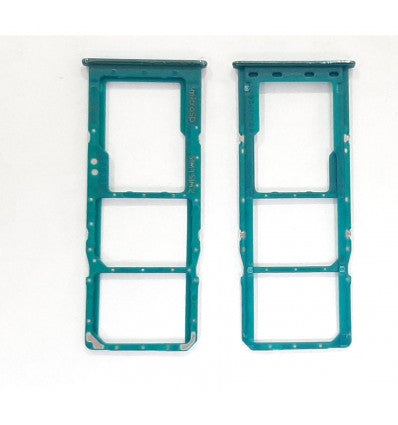 Soporte o bandeja dual sim verde para Samsung Galaxy A50S A507 calidad premium