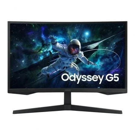 Monitor Gaming Curvo Samsung Odyssey G5 S27CG552EU 27"/ QHD/ 1ms/ 165Hz/ VA / Negro - PixelPlaza