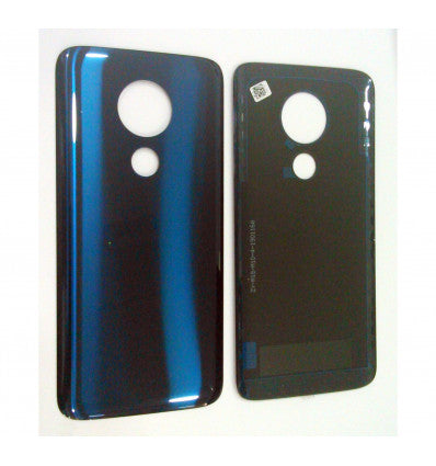 Tapa trasera o tapa bateria azul para Motorola Moto G7 Power XT1955-1 XT1955-2 XT1955-4 XT1955-5 XT1955-6 XT1955-7