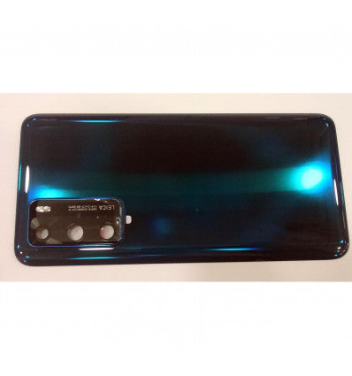 Tapa trasera o tapa bateria verde para Huawei P40 mas cubierta camara