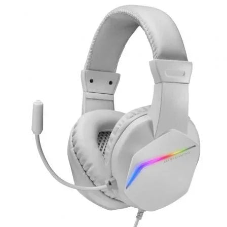 Auriculares Gaming con Micrófono Mars Gaming MH122/ Jack 3.5/ Blancos - PixelPlaza