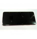 Pantalla lcd para Samsung Galaxy S20 SM-G980F GH82-22123C + tactil negro + marco Cloud Pink Premium Service Pack