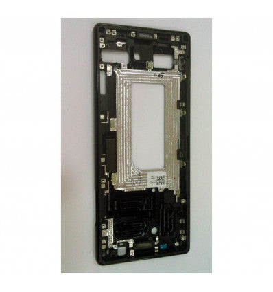 Carcasa central o marco negro para Sony Xperia 5 J8210 J8270 J9210 calidad premium