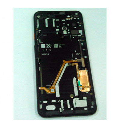 Pantalla lcd para Google Pixel 4 XL mas tactil negro mas marco naranja calidad premium G020JG020P G020Q