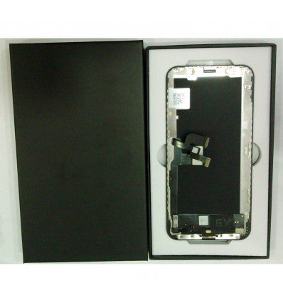Pantalla para iPhone XS GX Hard OLED + tactil negro compatible calidad Media - Alta