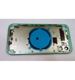 Carcasa central o marco verde para IPhone 11 A2111 A2221 A2223 mas tapa trasera o tapa bateria verde