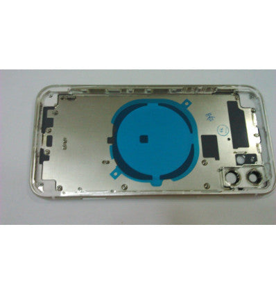 Carcasa central o marco blanco para  IPhone 11 A2111 A2221 A2223 mas tapa trasera o tapa bateria blanca