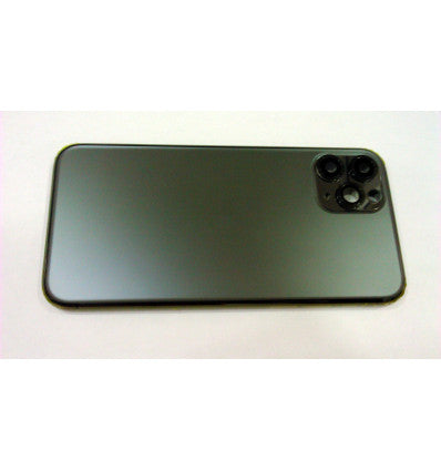 Carcasa central o marco negro para IPhone 11 Pro A2160 A2215 A2217 mas tapa trasera o tapa bateria negra