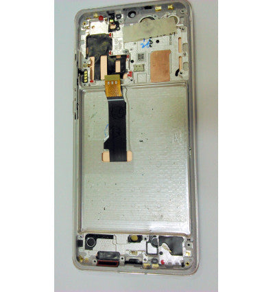 Pantalla lcd para Huawei P30 Pro VOG-AL00 VOG-AL10 VOG-L09 VOG-L29 VOG-TL00 mas tactil negro mas marco plata calida