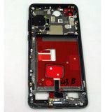 Carcasa central o marco negro para Huawei P40 calidad premium