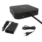 Docking station con adaptador de corriente universal i - tec USB - c HDMI dp con de corriente 100 w