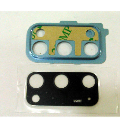 Cubierta camara azul claro para Samsung Galaxy S20 G980 Calidad Premium