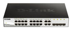 Switch D-Link DGS-1210-20/ 20 Puertos/ RJ45 10/100/1000/ SFP