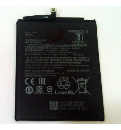 Bateria para Xiaomi Mi A3 Xiaomi Mi 9 Lite BM4F Mi CC9e M1906F9SH 4030mAh calidad Premium