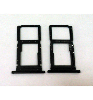 Soporte o bandeja sim negra para Huawei P Smart Pro 2019 calidad premium