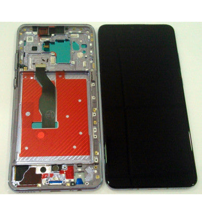 Pantalla LCD para Huawei Mate 30 TAS-AL00 TAS-L09 TAS-L29 mas tactil negro + marco plata compatible