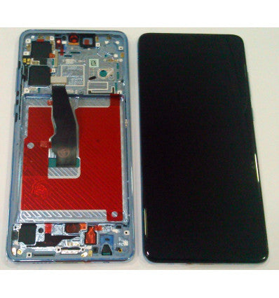 Pantalla lcd para Huawei P30 + tactil negro + marco Auroral compatible