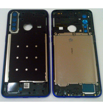 Carcasa o marco trasero purpura para Realme 5 pro RMX1971 Calidad Premium