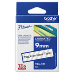 Cinta laminada Brother tze121 9mm x 8m