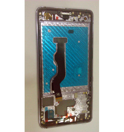 Pantalla LCD para Huawei Mate 20 X mas tactil negro mas marco plata compatible