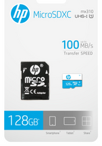 Tarjeta memoria micro secure digital micro sd HP 128GB class 10