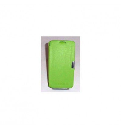 BQ Aquaris 5 Flip cover con iman carcasa verde