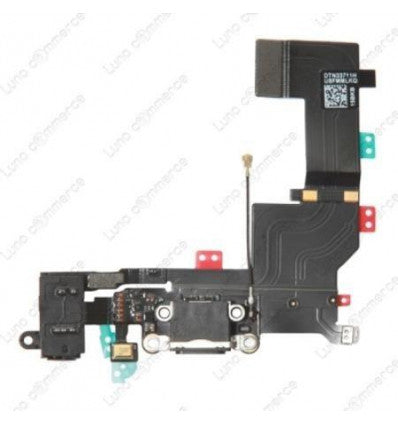 iPhone 5s Flex conector de carga y accesorios negro premium