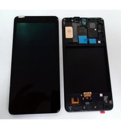 Pantalla LCD para Samsung Galaxy A9 2018 A920 mas marco negro compatible oled calidad