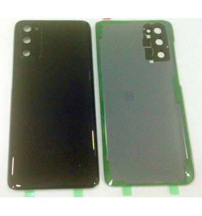 Tapa trasera o tapa bateria negra para Samsung Galaxy S20 SM-G980F mas cubierta camara