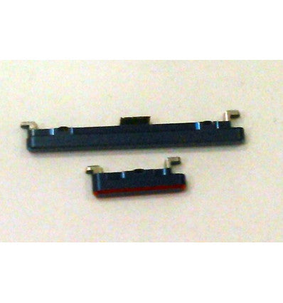 Set 2 botones azules para Huawei Mate 20 calidad premium