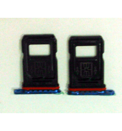 Soporte o bandeja SIM azul para Oneplus 7T Pro calidad premium