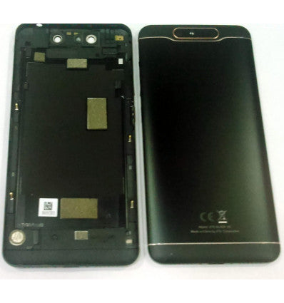 Tapa trasera o tapa bateria negra para ZTE Blade V8 mas cubierta camara