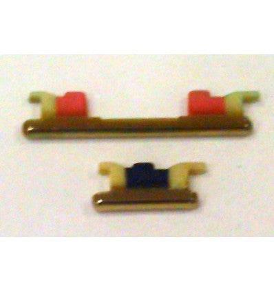 Set 2 botones dorados para Huawei Mate 20 Lite calidad premium