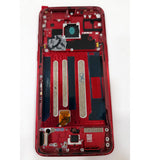 Pantalla lcd para Oneplus 7 mas tactil negro mas marco rojo calidad premium