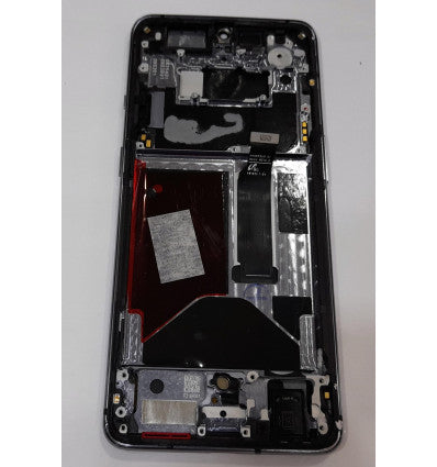 Pantalla lcd para Oneplus 7T mas tactil negro mas marco gris calidad premium