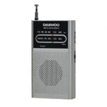 Radio Portátil Daewoo DW1027/ Plata - PixelPlaza