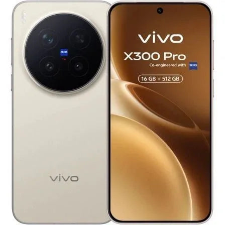 Smartphone Vivo X300 Pro 16GB/ 512GB/ 6.78"/ 5G/ Marrón - PixelPlaza