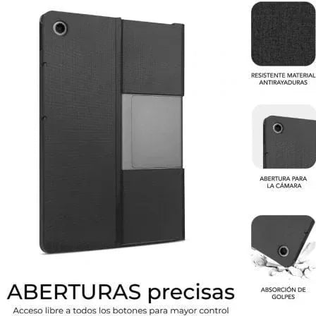Funda Subblim Shock Case Lenovo Tab Plus 2025 11,5"/ Negra - PixelPlaza