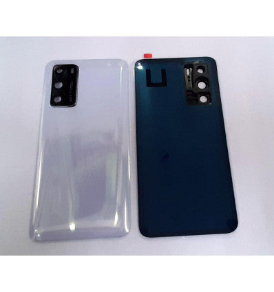 Tapa trasera o tapa bateria blanca para Huawei P40 mas cubierta camara