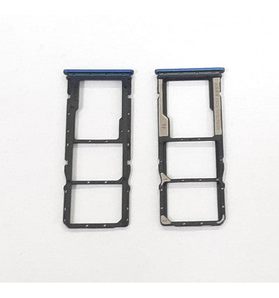 Soporte o bandeja dual sim azul para Xiaomi Redmi 9A calidad premium