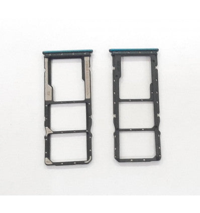 Soporte o bandeja dual sim verde para Xiaomi Redmi 9A calidad premium