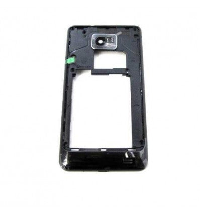 Samsung Galaxy S2 I9100 Carcasa trasera negra premium