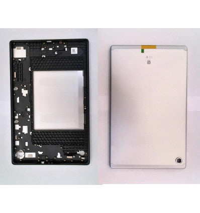 Tapa trasera o tapa bateria plata para Lenovo Tab M10 Plus X606F 10.3